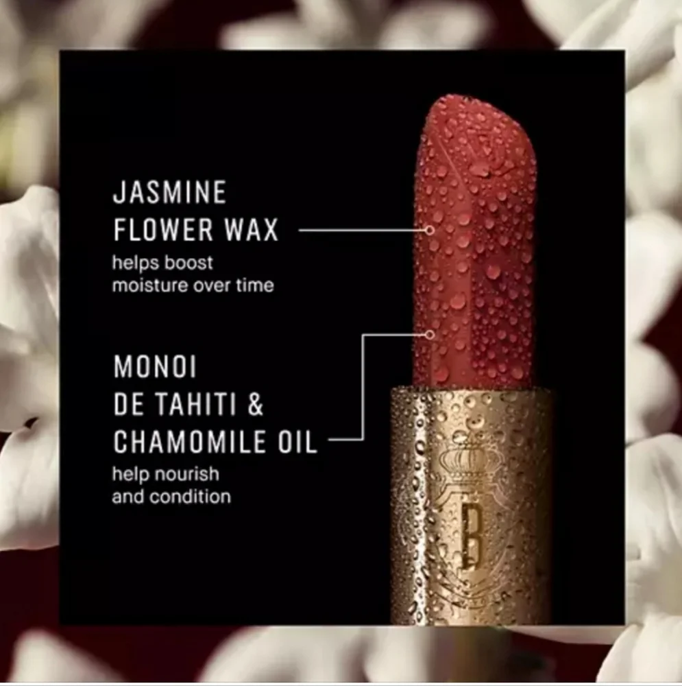 🌺Bobbi Brown Sunset Rose Luxe Matte Lipstick Hydrating Lipstick Longwear